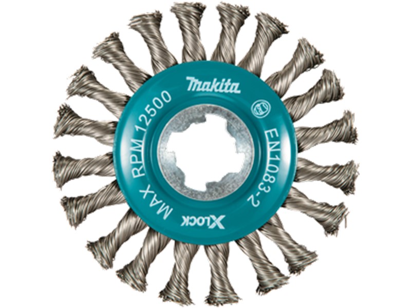 Kolutna žična ščetka X-LOCK, Makita, D-73352, X-LOCK / 115 mm / 0,5 mm