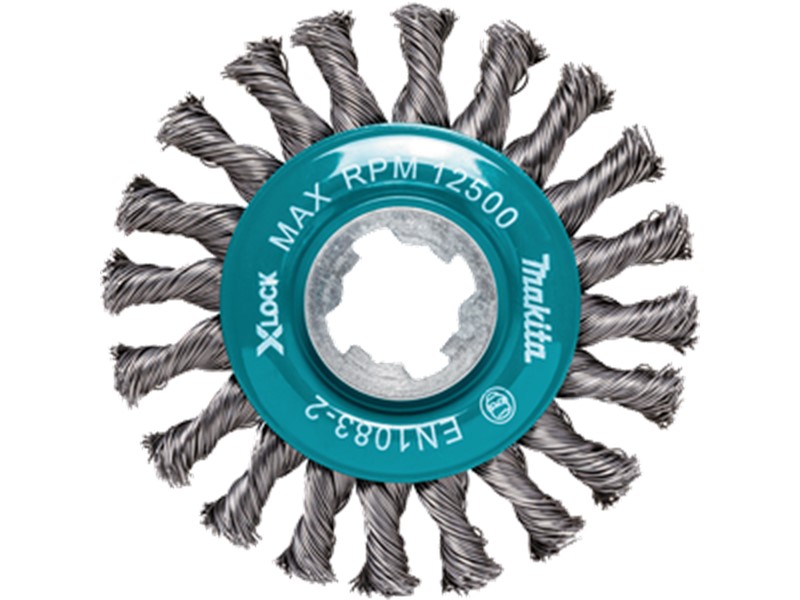Kolutna žična ščetka X-LOCK, Makita, D-73405, X-LOCK / 115 mm / 0,5 mm