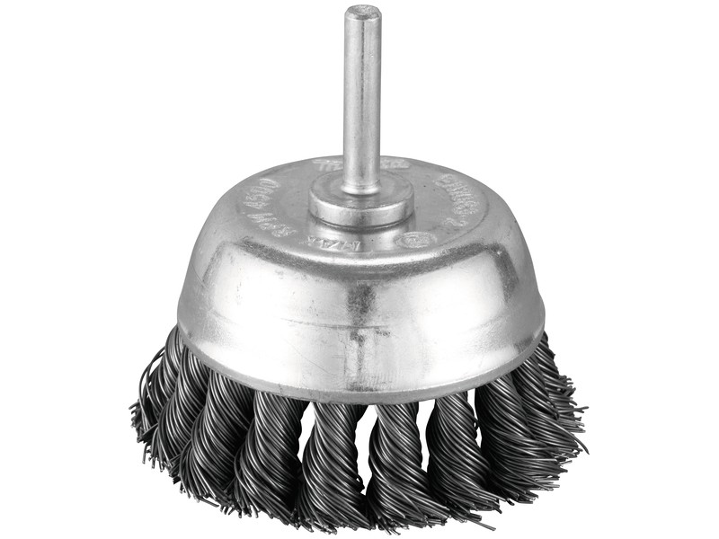 Lončasta ščetka Makita, pletena žica, 75mm, D-73807