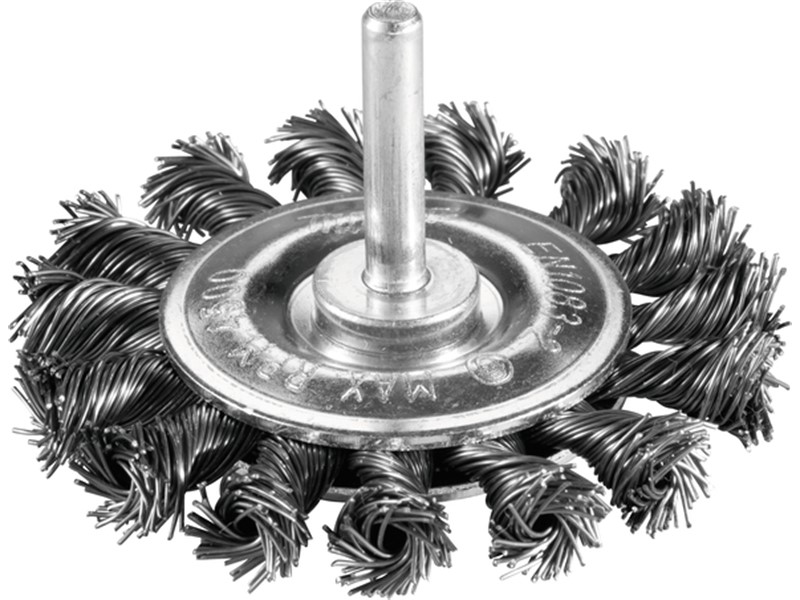 Kolutna ščetka Makita, pletena žica, 100mm, D-73829