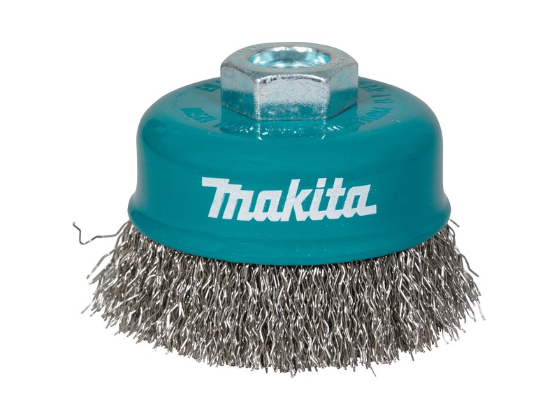 Lončasta žična krtača Makita, za INOX, D-77447