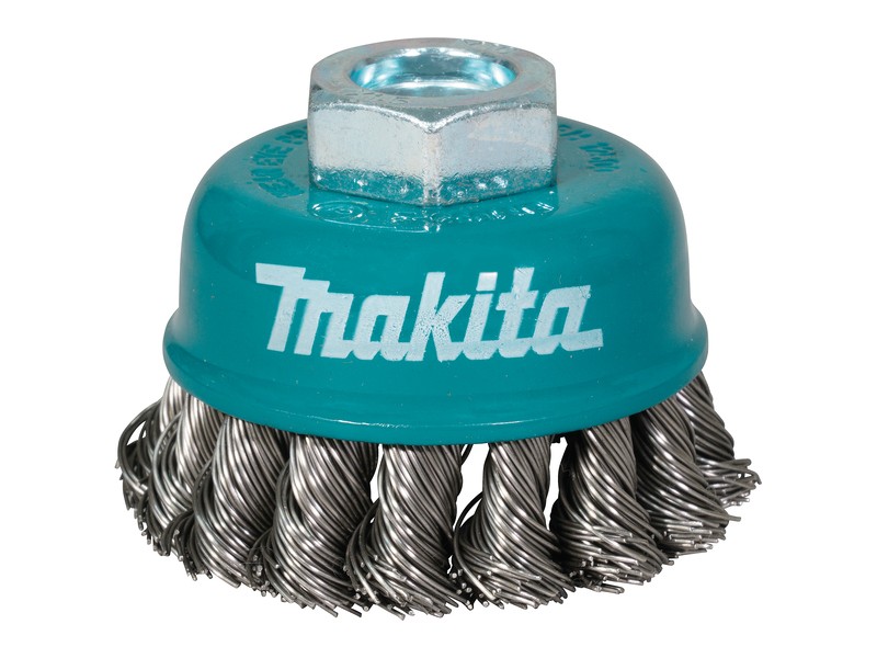 Lončasta žična krtača Makita, za INOX, D-77469