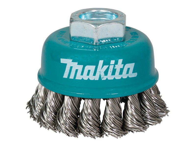 Lončasta žična krtača Makita, za INOX, D-77475