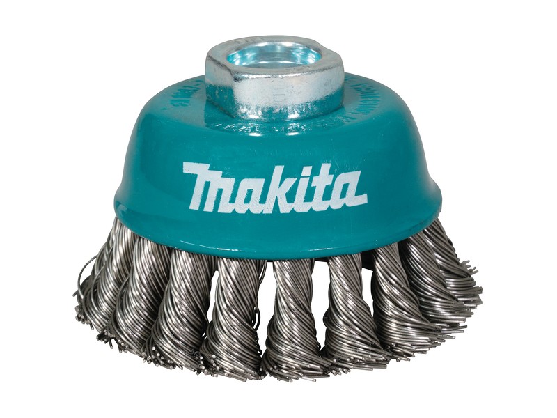 Lončasta žična krtača Makita, za INOX, D-77497