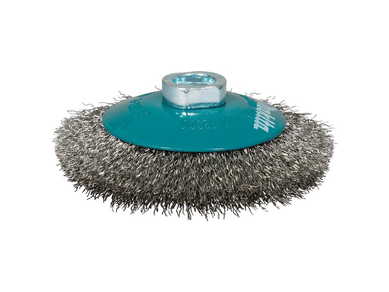 Stožčasta žična krtača Makita, za INOX, D-77562