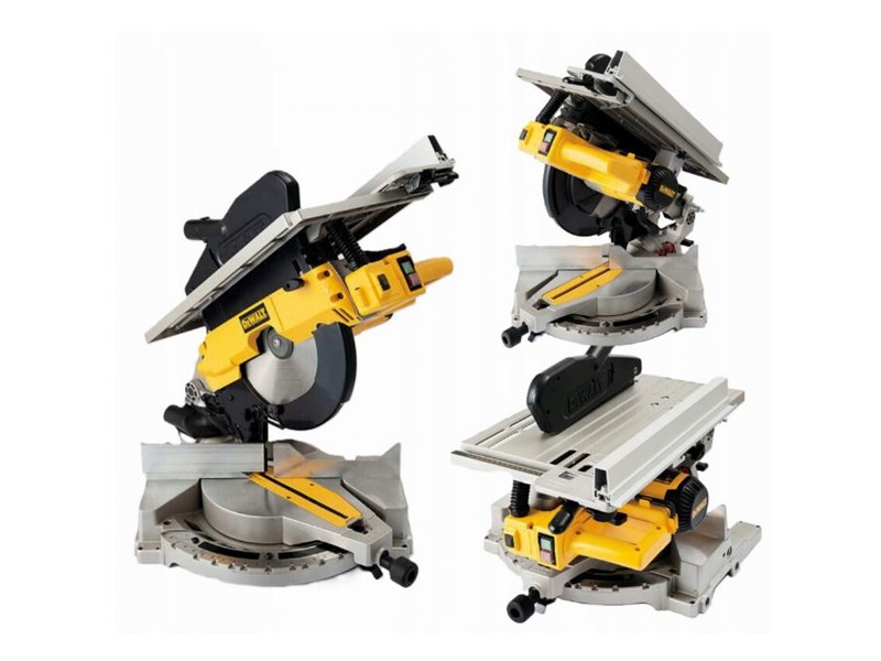 Kombinirana namizna in zajeralna žaga DeWALT D27113