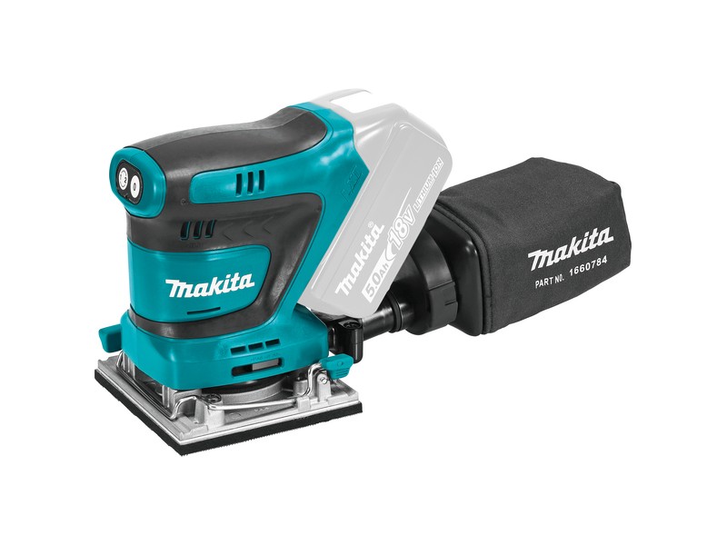 Akumulatorski vibracijski brusilnik Makita DBO484Z