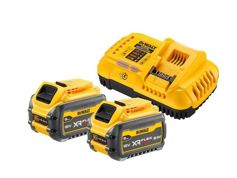 Akumulatorski set baterije in polnilnika Dewalt DCB118X2 FLEXVOLT 