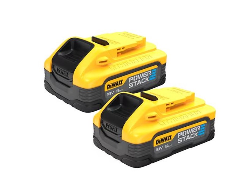 Set akumulatorjev Dewalt DCBP518H2 POWERSTACK, 2x 18V/5.0Ah