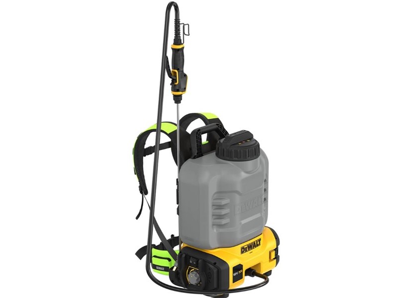 Akumulatorska nahrbtna škropilnica Dewalt DCCS1100