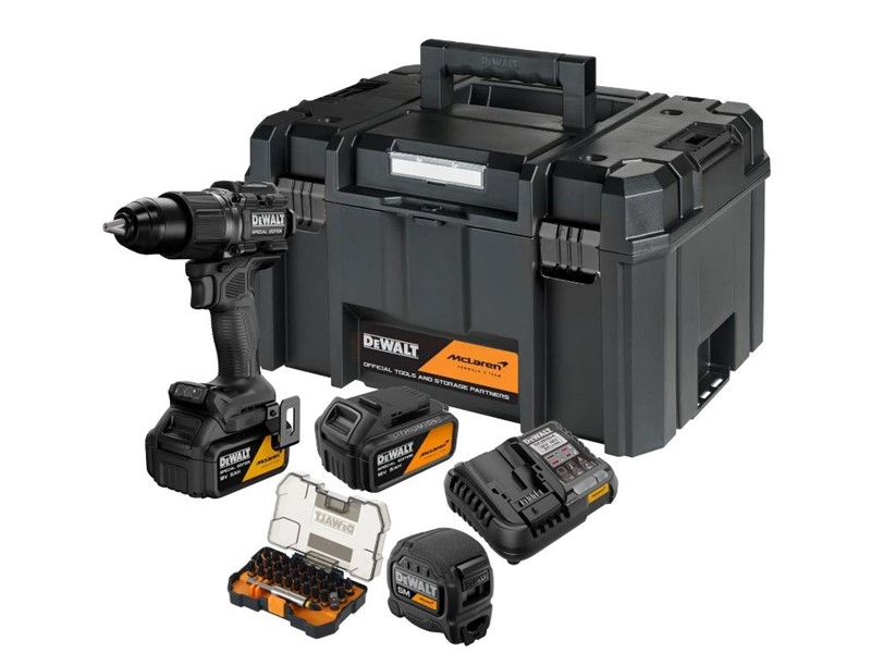 Akumulatorski vibracijski vrtalnik-vijačnik Dewalt McLAREN F1 TEAM DCD86MP2KT