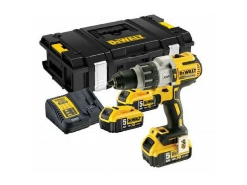 Akumulatorski udarni vrtalni vijačnik DeWalt DCD996P3K