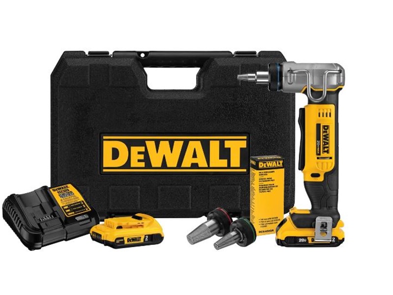 Akumulatorsko orodje Dewalt za razširjanje cevi DCE400D2