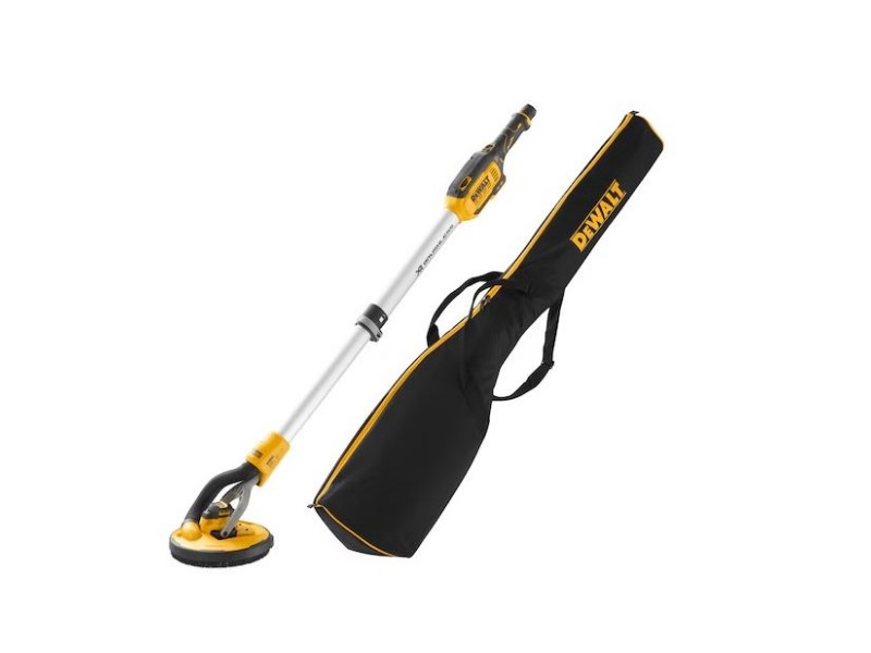 Akumulatorski rotacijski stenski polirnik Dewalt DCE800NB v torbi