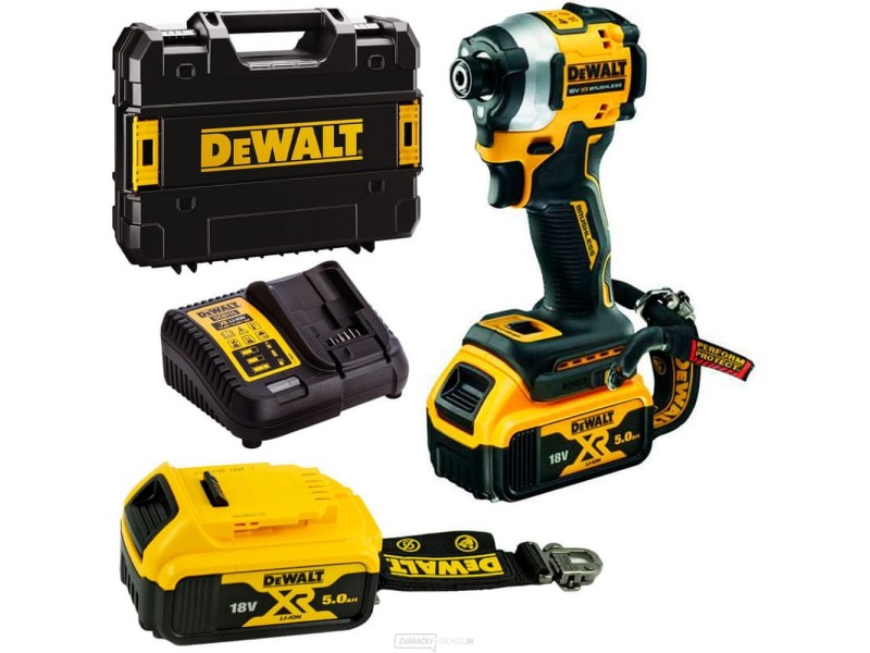 Akumulatorski udarni vijačnik Dewalt DCF850P2LRT