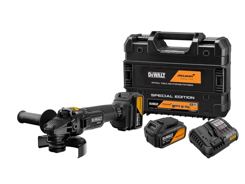 Akumulatorski kotni brusilnik Dewalt McLaren F1 Team DCG45MP2T