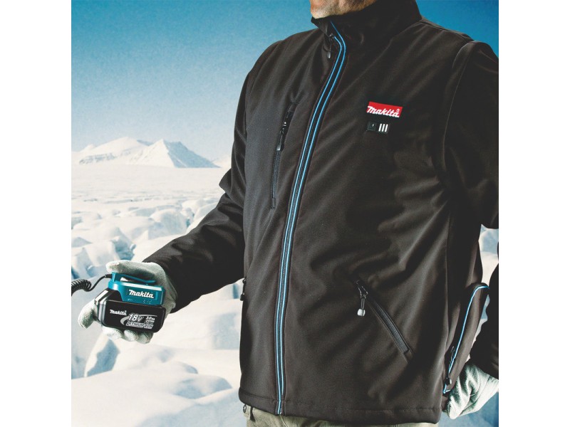 Akumulatorska ogrevana jakna Makita DCJ200ZS