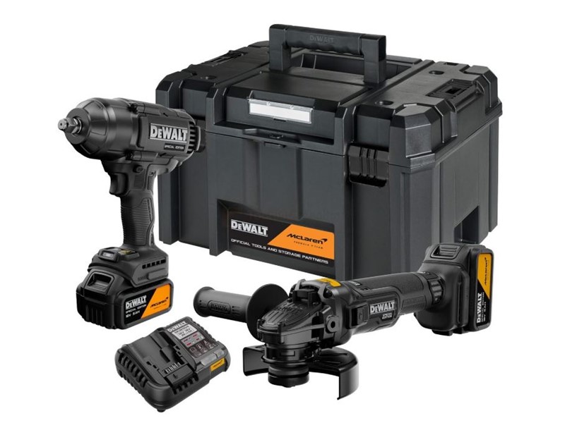 2-delni set akumulatorskega orodja Dewalt McLaren F1 Team DCK2225MP2T