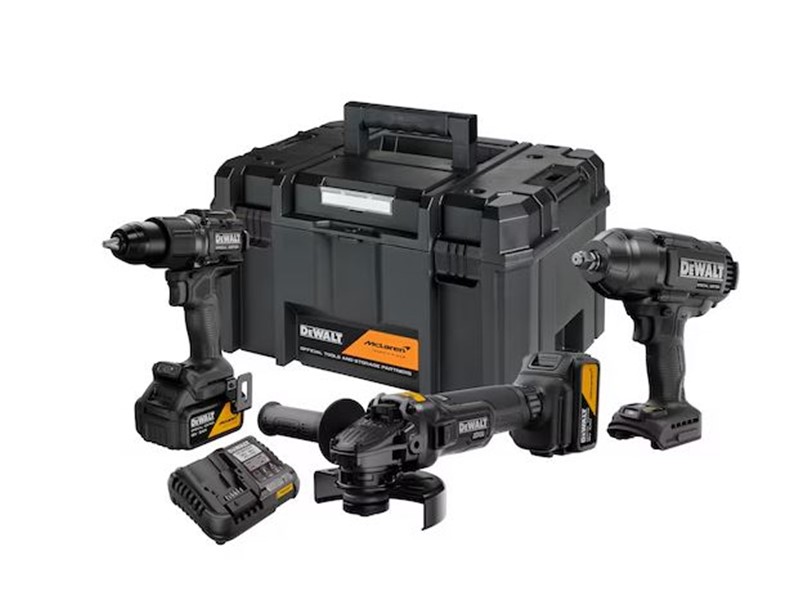  3-delni set akumulatorskega orodja Dewalt McLaren F1 Team DCK3222MP2T