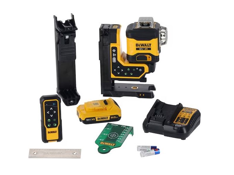 Linijski laser z daljinskim upravljanjem Dewalt DCLE34035D1