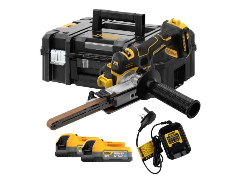 Akumulatorski tračni brusilnik Dewalt DCM200E2T