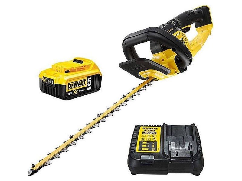 Akumulatorske škarje za živo mejo Dewalt DCMHT563P1