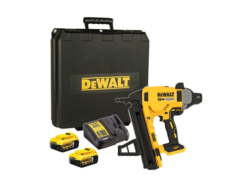 Akumulatorski betonski žebljičar Dewalt DCN890P2 v kovčku