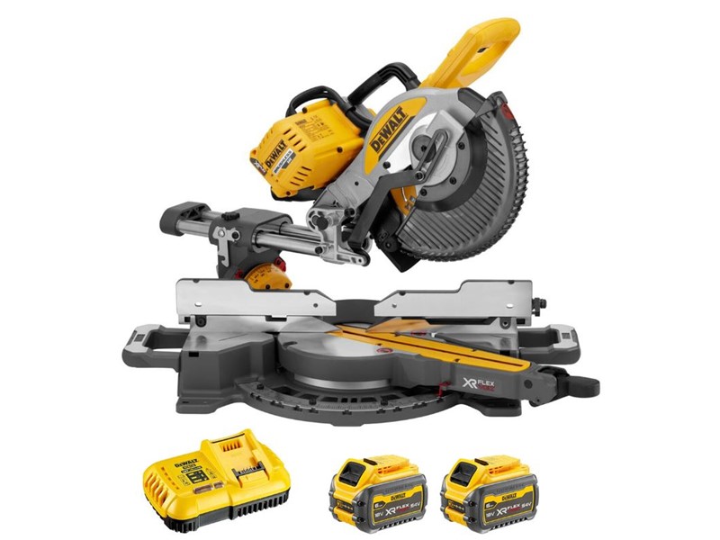 Akumulatorska zajeralna žaga Dewalt DCS727T2 FLEXVOLT