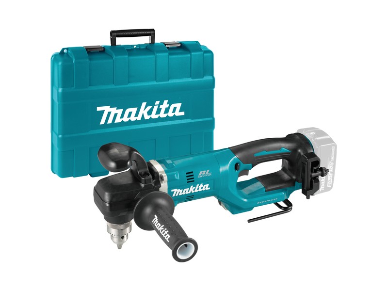 Akumulatorski kotni vrtalnik Makita DDA450ZK v kovčku