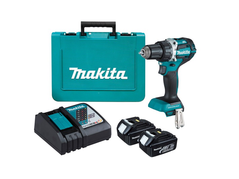 Akumulatorski vrtalnik-vijačnik Makita DDF484RFE