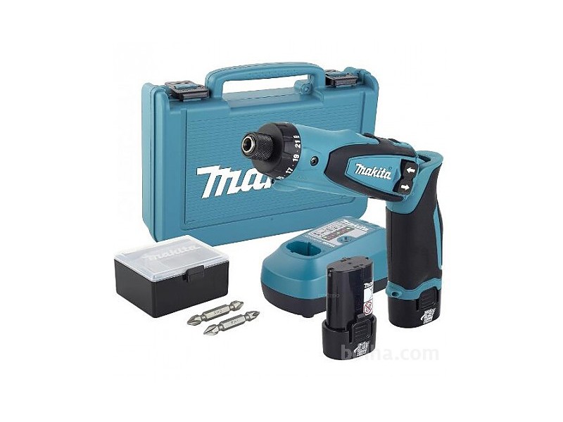 Akumulatorski palični vrtalnik-vijačnik Makita DF012DSE