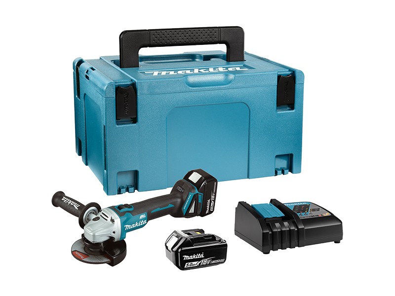 Akumulatorski kotni brusilnik Makita DGA504RTJ