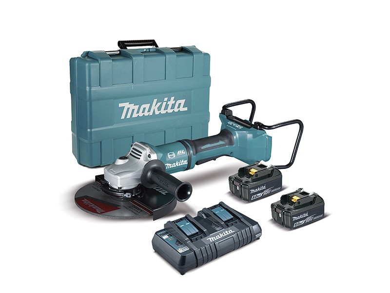 Akumulatorski kotni brusilnik Makita DGA900PT2