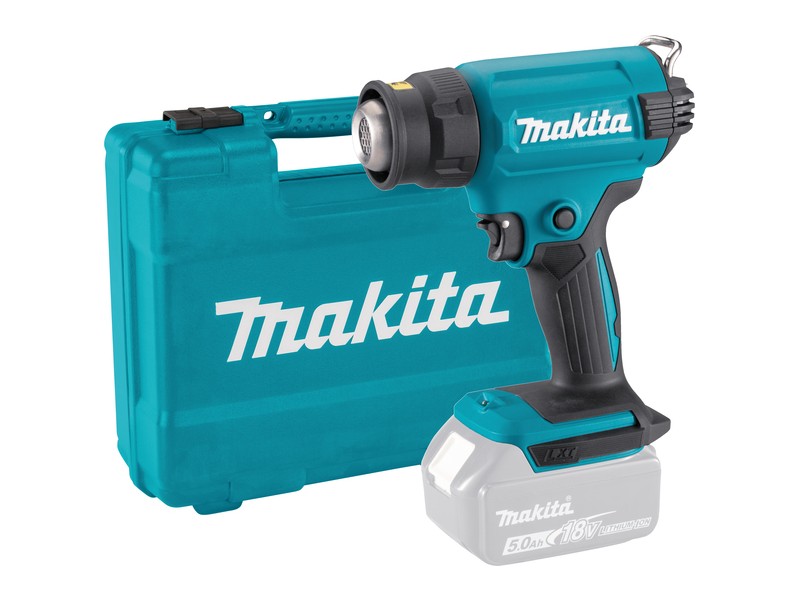 Akumulatorski fen na vroč zrak Makita DHG180ZK v kovčku