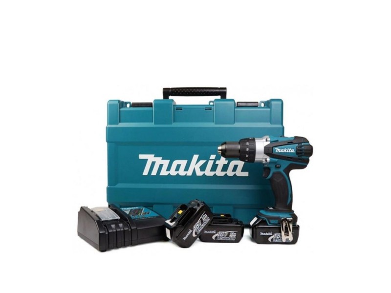 Akumulatorski vibracijski vrtalnik-vijačnik Makita DHP482RFE3