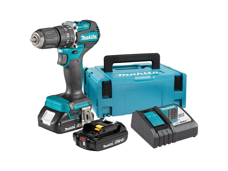 Akumulatorski vibracijski vrtalnik-vijačnik Makita DHP487RAJ