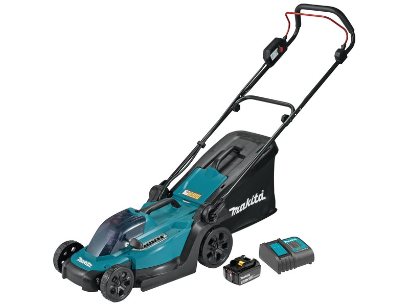 Akumulatorska potisna kosilnica Makita DLM330SM