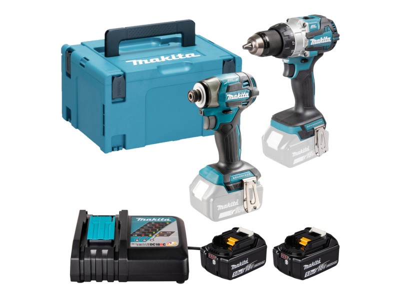 2-delni set akumulatorskega orodja Makita DLX2528TJ