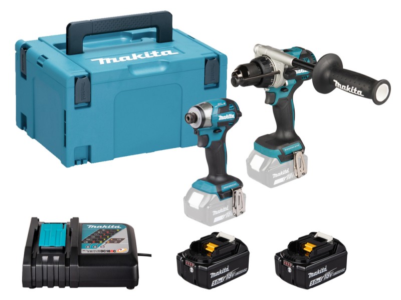 2-delni set akumulatorskega orodja Makita DLX2549TJ