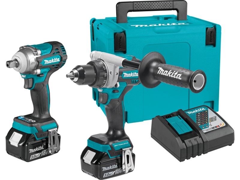 2-delni set akumulatorskega orodja Makita DLX2589TJ