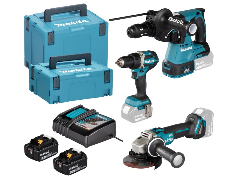 Akumulatorski set orodja Makita DLX3195JX1