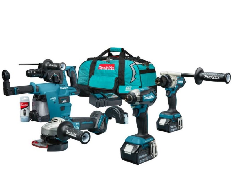 Akumulatorski set orodja Makita DLX4155TX1