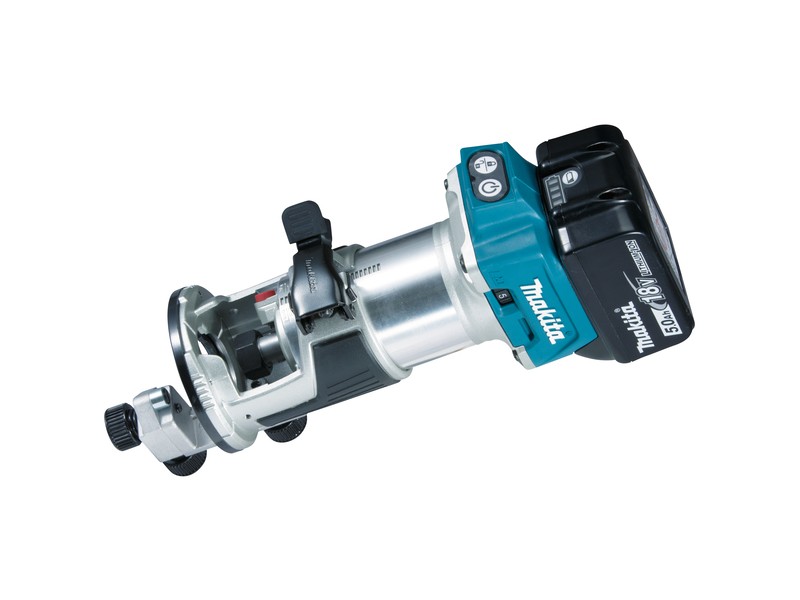 Akumulatorski enoročni rezkalnik Makita DRT50RTJX2