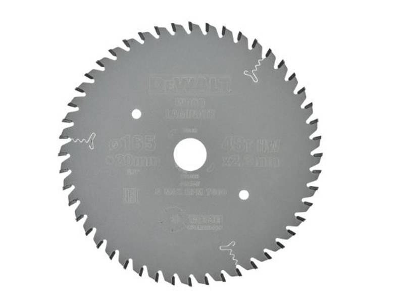 Žagin list za krožno žago DeWALT DT1086, Ø 165 × 20 mm, 48 zob