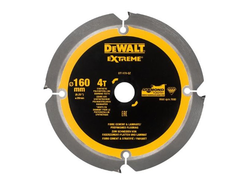 Žagin list za krožno žago DeWALT DT1470, Ø 160 × 20 mm, 4 zob
