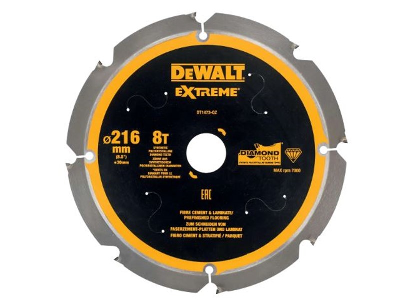 Žagin list za krožno žago DeWALT DT1473, Ø 216 × 30 mm, 8 zob