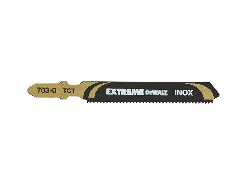 Žagin list za vbodno žago DeWALT DT2055, rezanje nerjavne jeklene pločevine (INOX), 1 kos