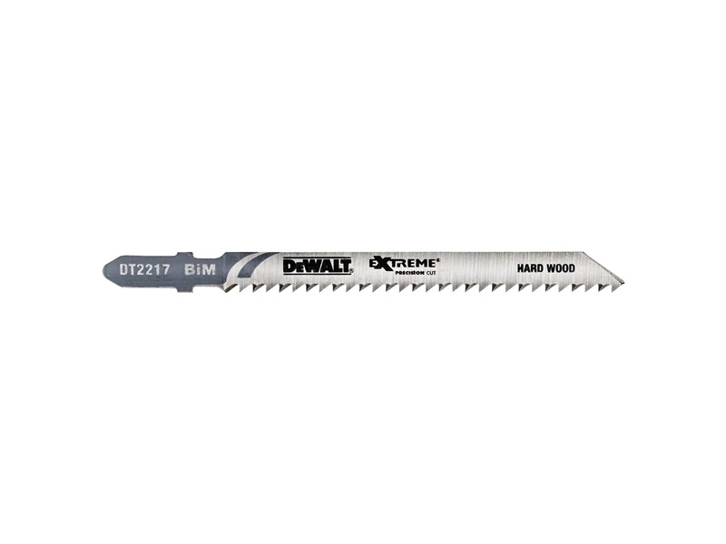 Žagin list za vbodno žago DeWALT DT2217, čiste, hitre in natančne reze v trdem lesu, laminatu in plastiki, 3 kosi