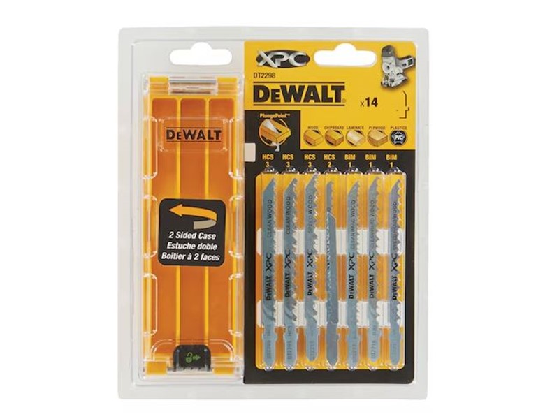 14-delni set žaginih listov za vbodno žago Dewalt DT2298