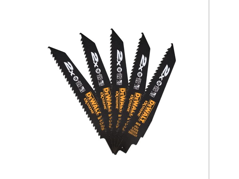 Žagin list za sabljasto žago DeWALT DT2300L, 152 mm, les z žeblji, 5 kosov